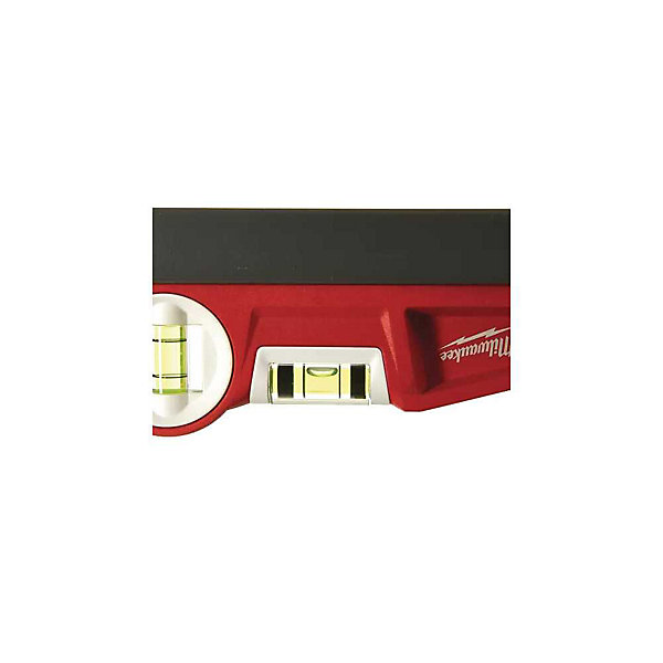 Niveau torpedo Milwaukee 25 cm Block magnétique aluminium rouge 4932459096