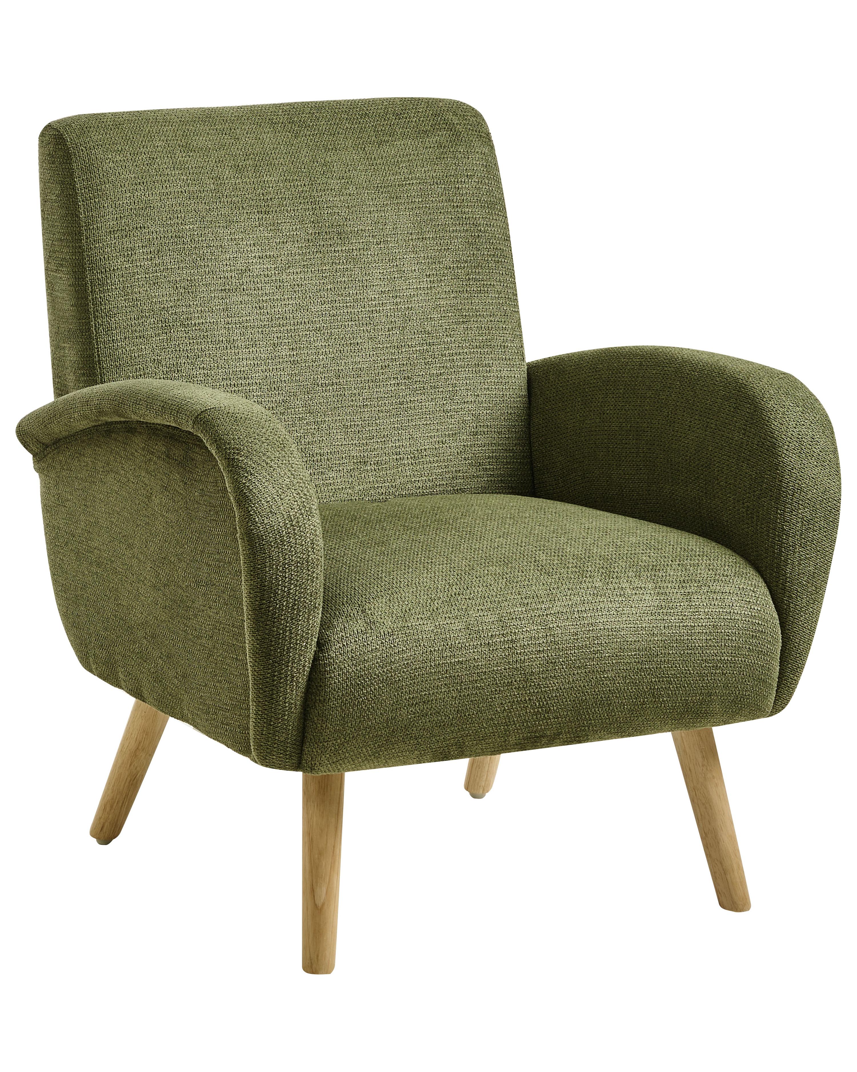 Armchair PLASSEN Fabric Green