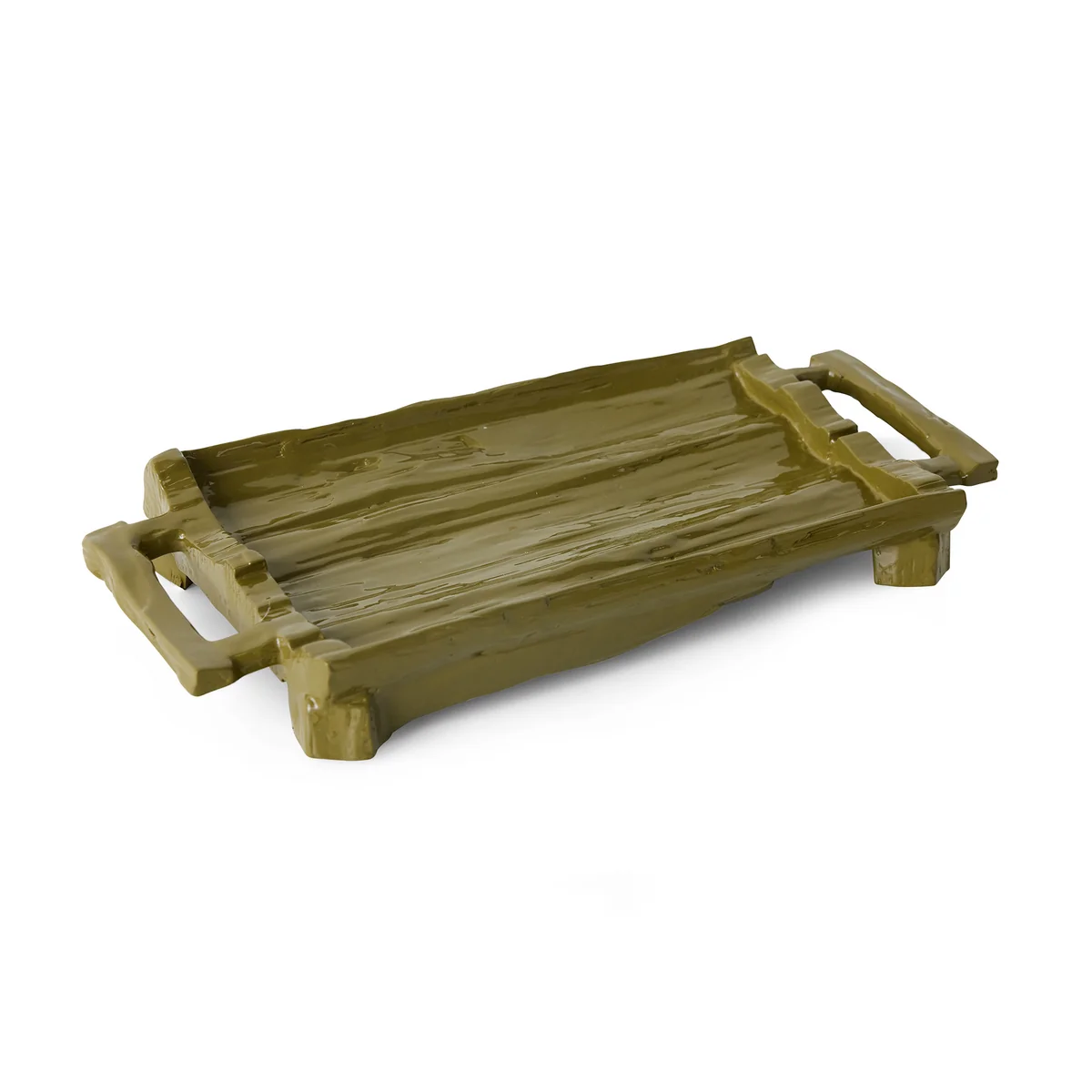 HKliving - Tablett (Teun Zwets), 53 x 25 cm, moss