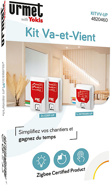 Kit radio va-et-vient Yokis Urmet Up Zigbee