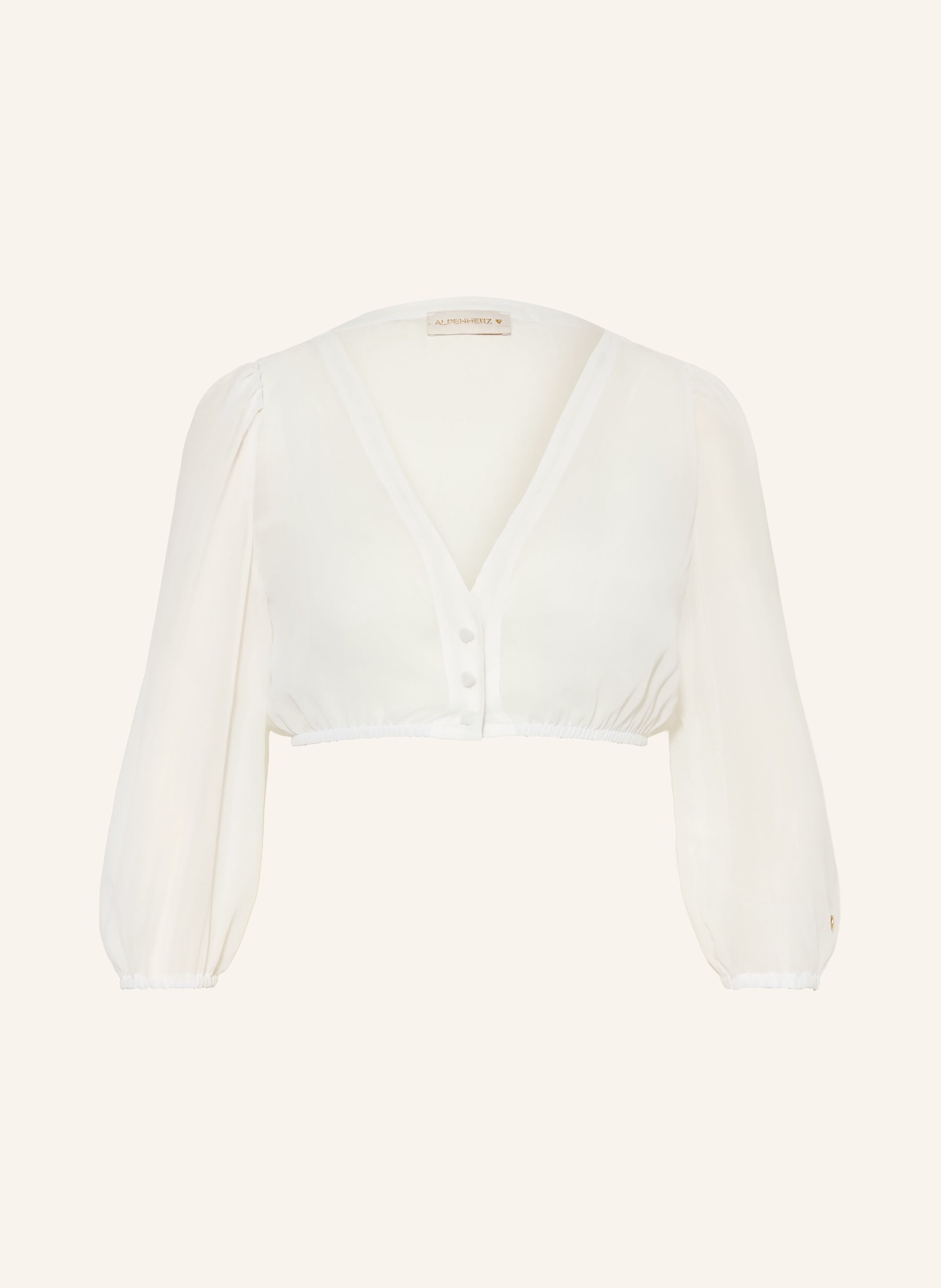 AlpenHERZ Dirndlbluse LOU mit 3/4-Arm