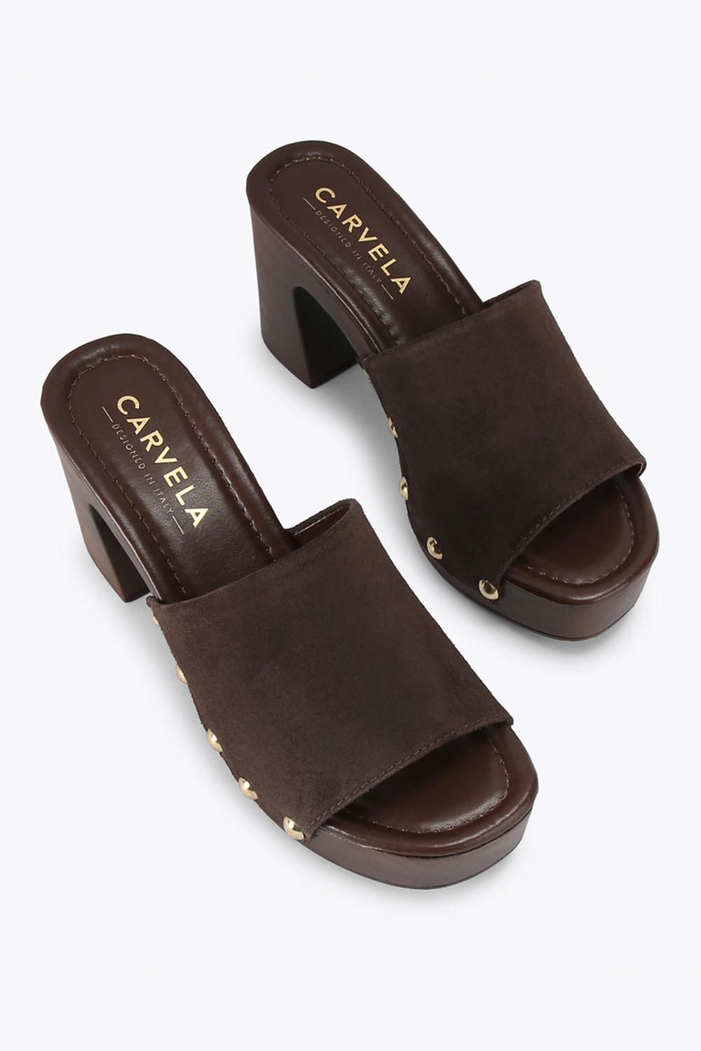 Carvela Novella Mule' Suede Heels