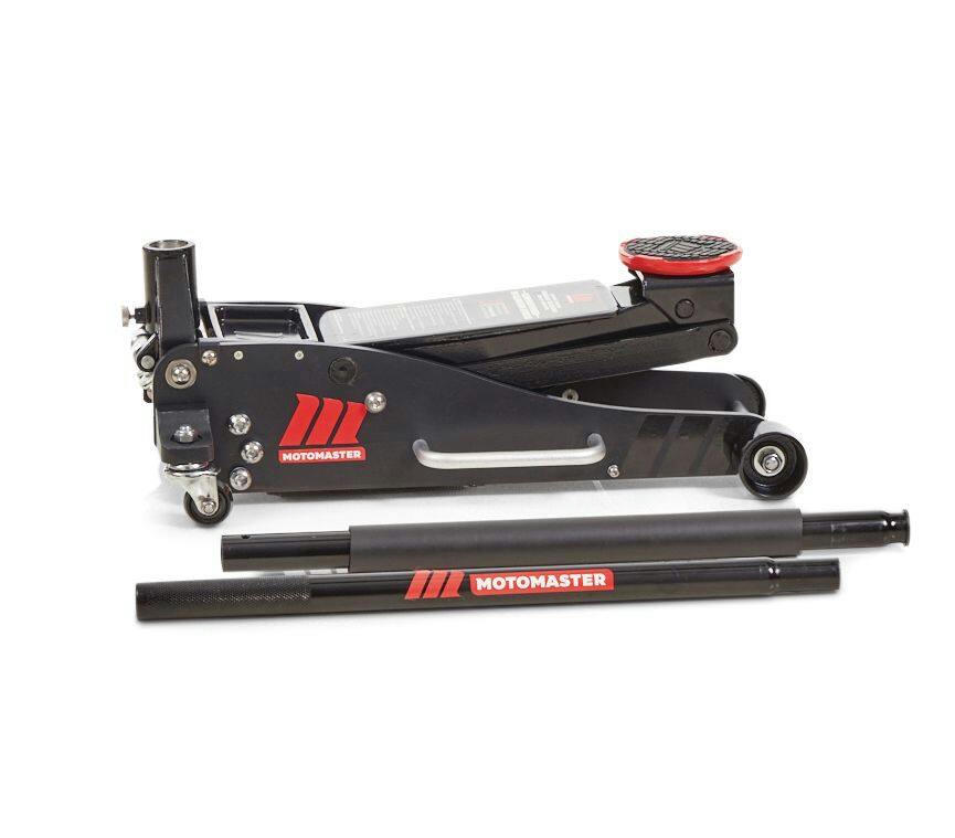 MotoMaster Hybrid & Aluminum Steel Garage Jack, 3-Ton