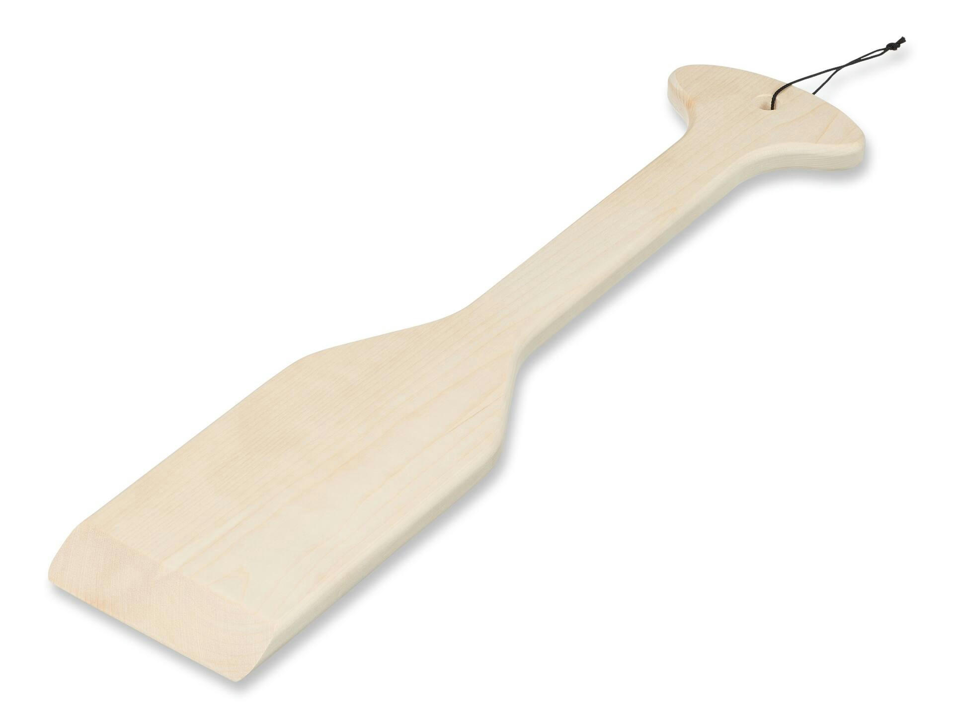 Master Chef Outdoor BBQ Hardwood Grill Scraper, Bristle Free, 19-in