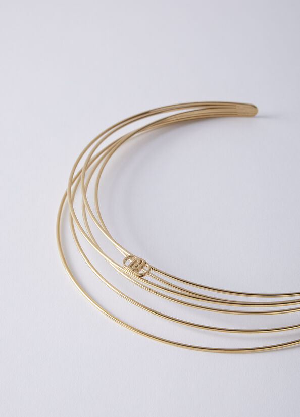 Collana rigida multifilo