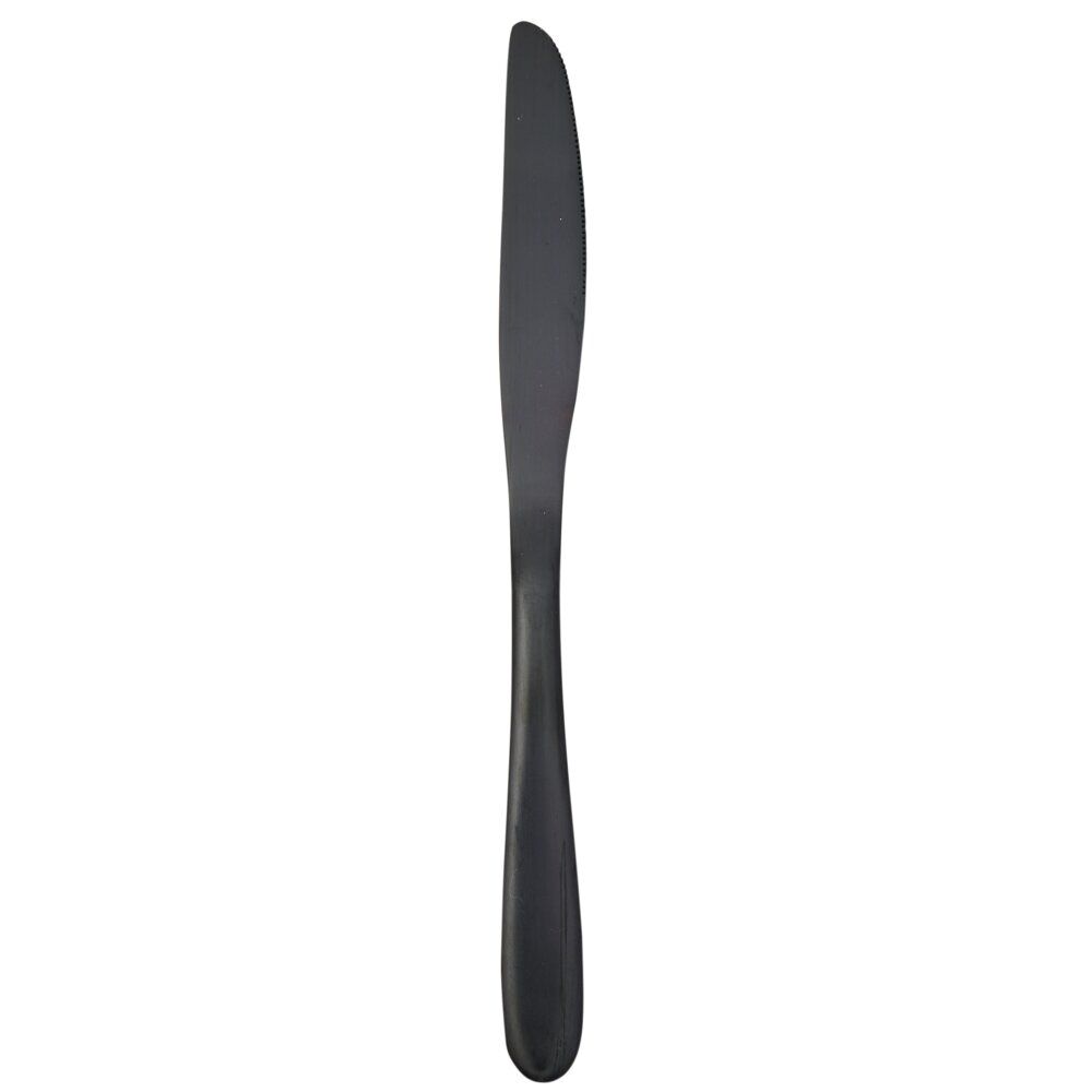 Couteau de table Bagatelle inox noir mat L24cm