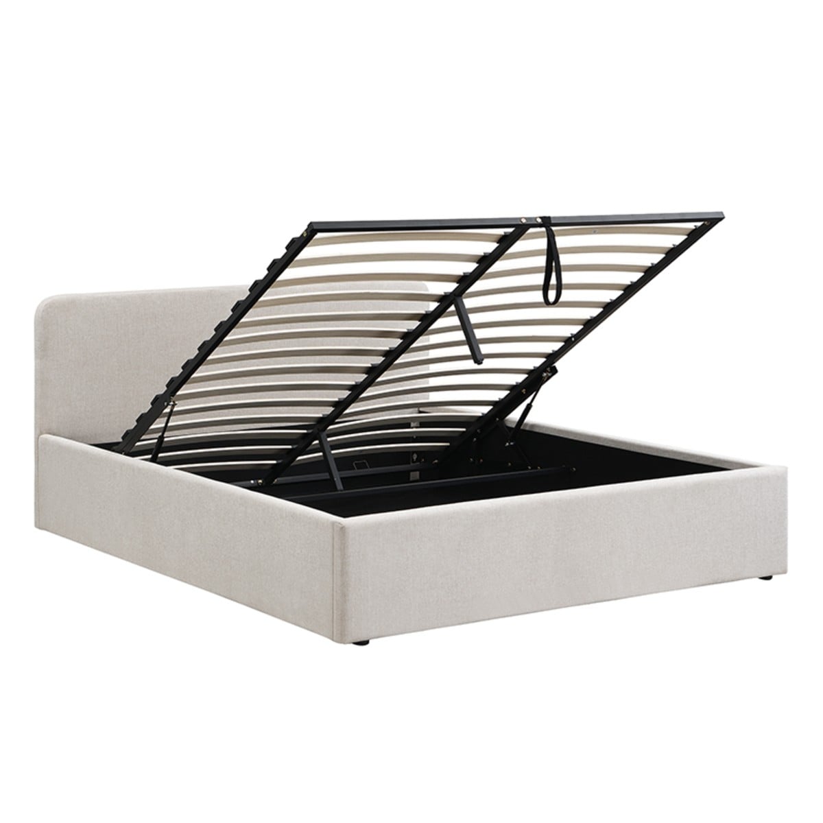 Calicosy - Opbergbed LIOR - grijs 205x150x88 cm