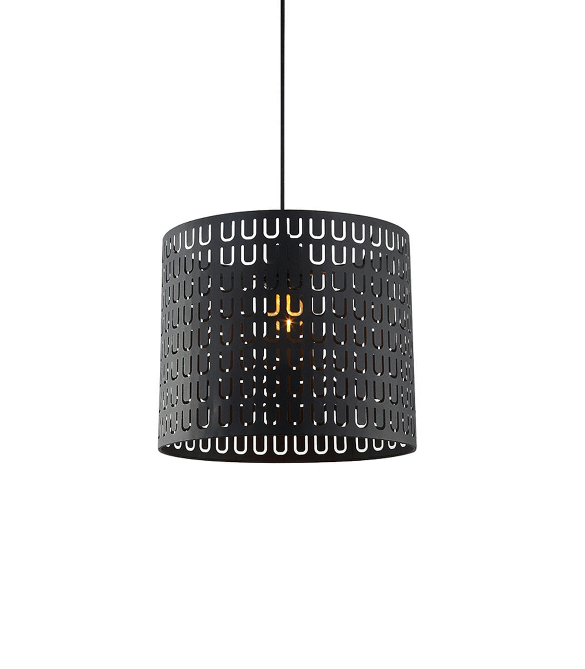 CALLAS - Suspension en métal noir d. 30 cm