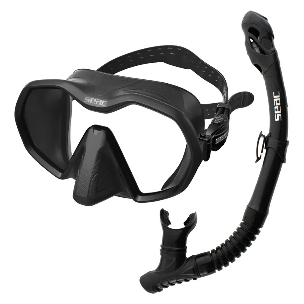 SEAC Icona&Reverse Dry snorkeling set