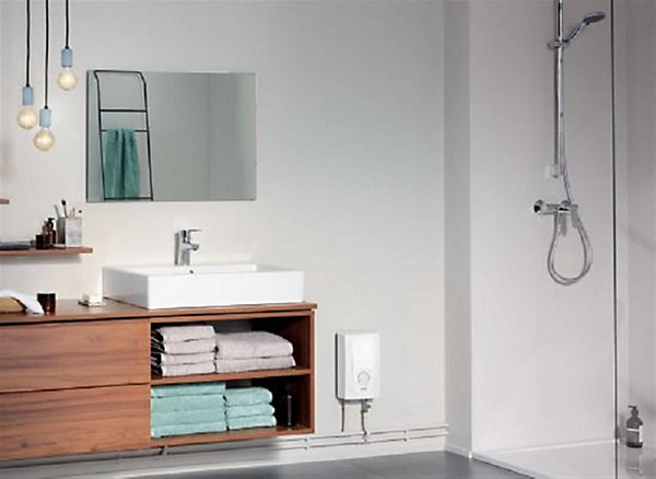 Chauffe-eau électronique CEX 9 (6,6 ou 8kw /230 V) - blanc