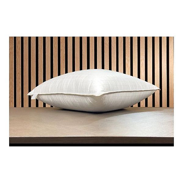 Oreiller Lestra Microduv Fjord moelleux coton satiné blanc 65x65