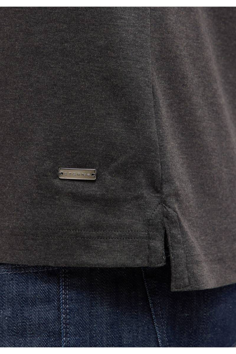 ETERNA 1863 Regular Fit Poloshirt anthrazit, Einfarbig