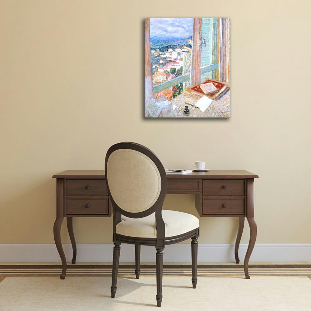 - Tableau impression sur toile La Fenêtre Pierre Bonnard 50x60cm