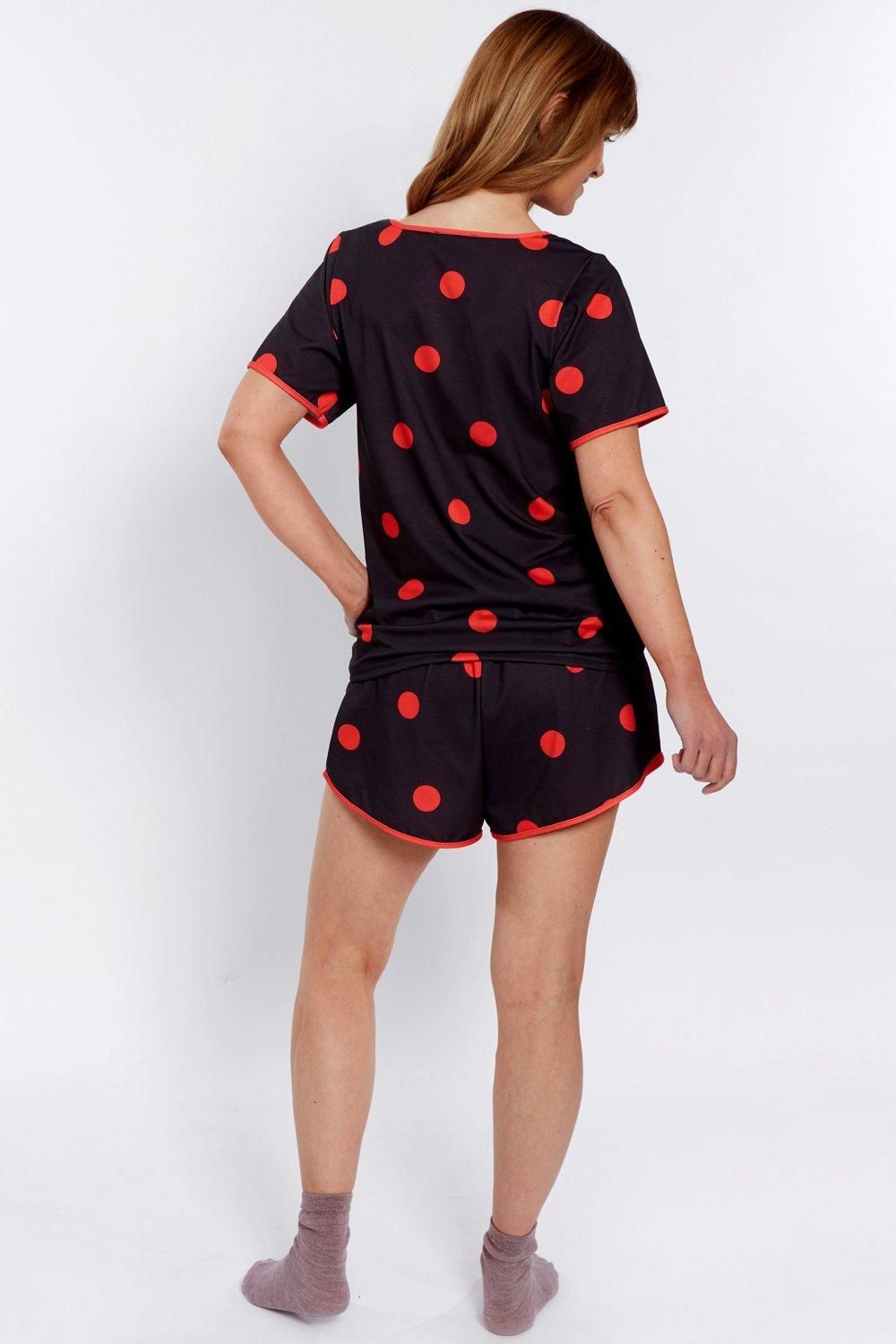 Hot Squash Jersey Shorts Pyjama Set