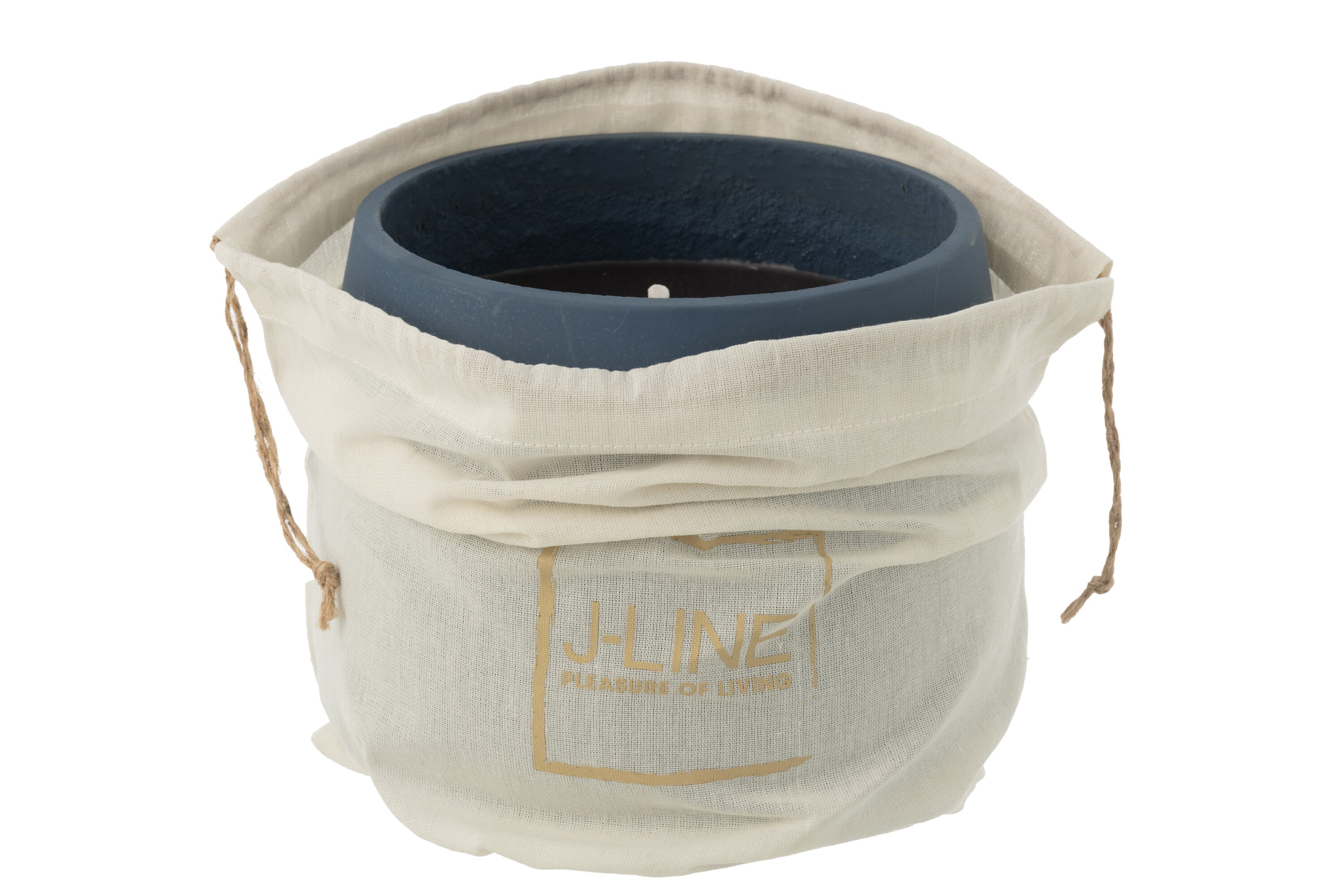J-Line buitenkaars Cyra - cement - blauw - large