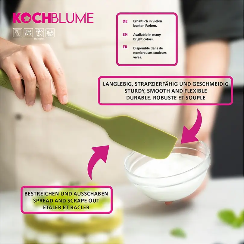 Kuchenspachtel Kochblume