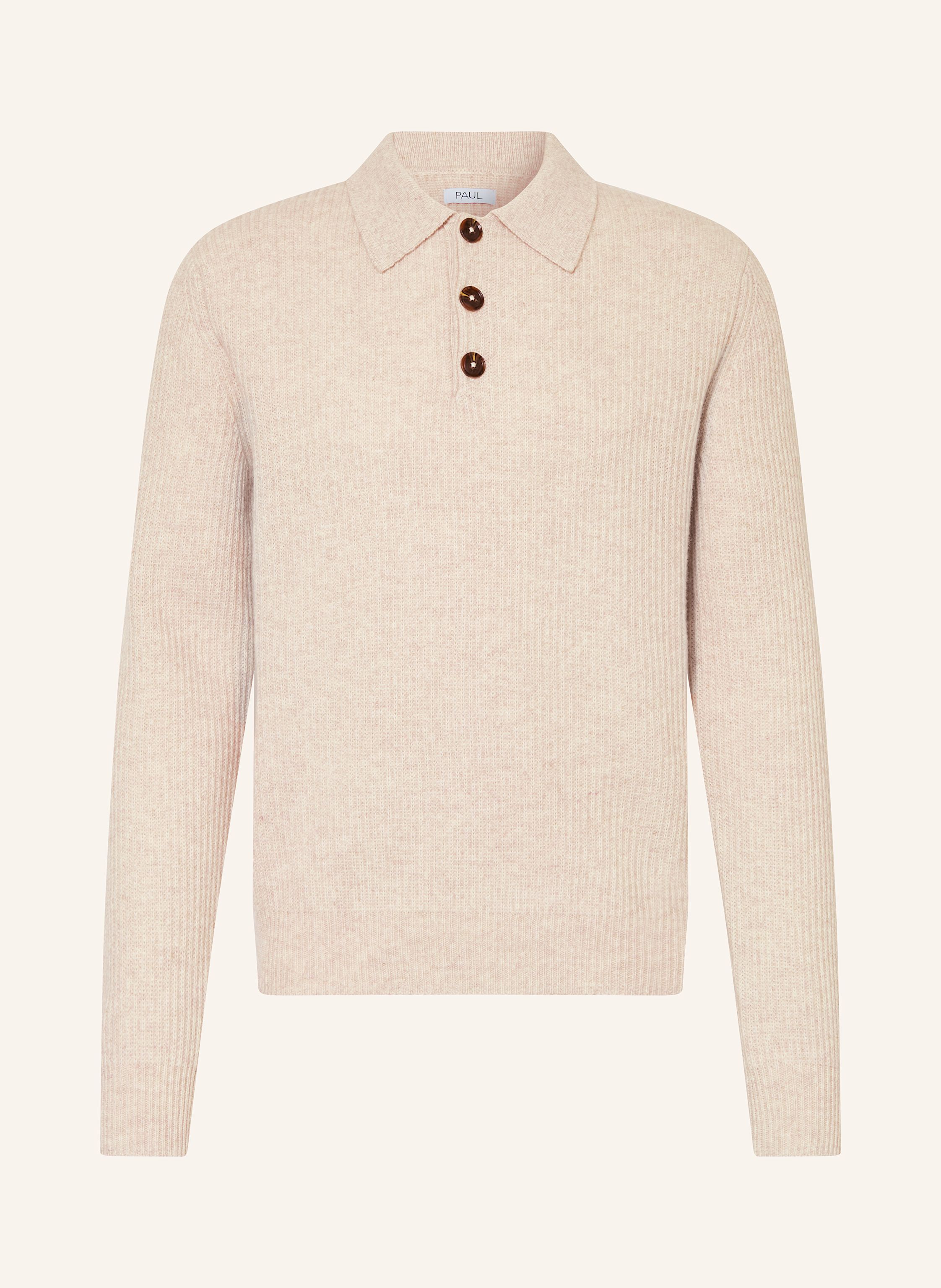 PAUL Strick-Poloshirt