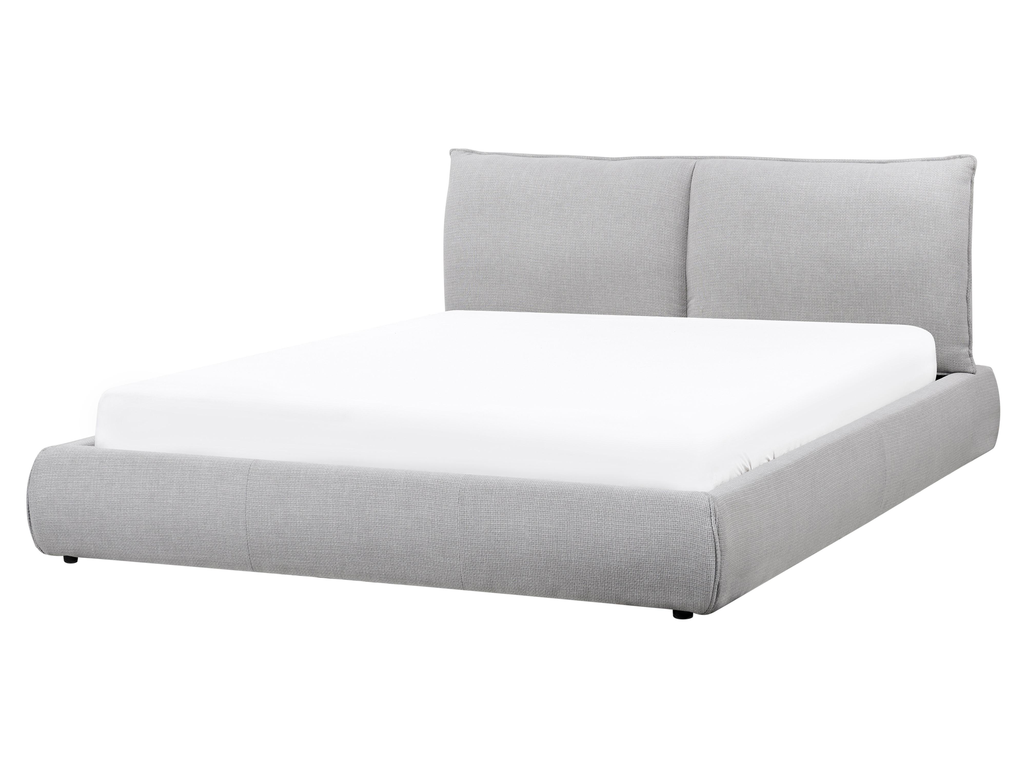 Bed Fabric VINAY 160 x 200 cm (EU King Size) Light Grey