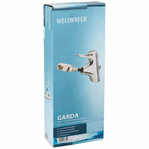 Waschtischarmatur, Messing, glänzend, M 10 x ⅜