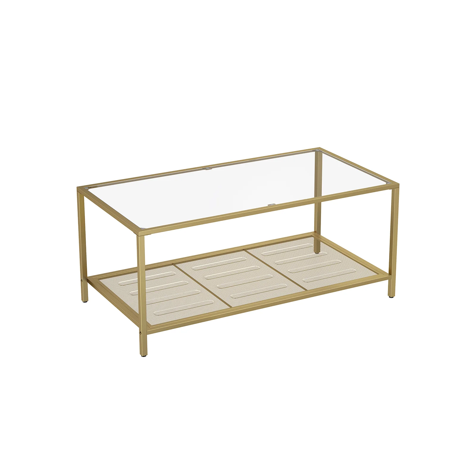 Table basse avec dessus en verre