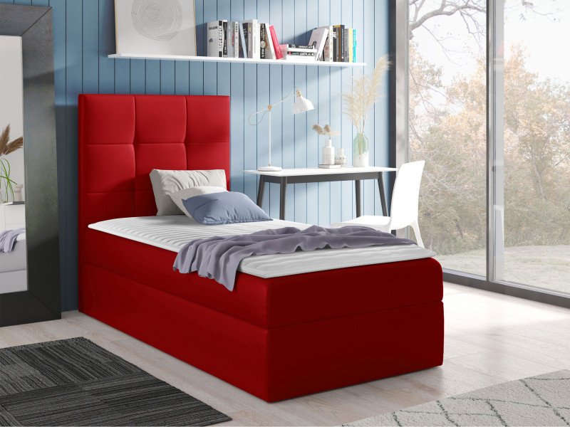 Łóżko kontynentalne Mini 2 100x200, Strona: Lewa