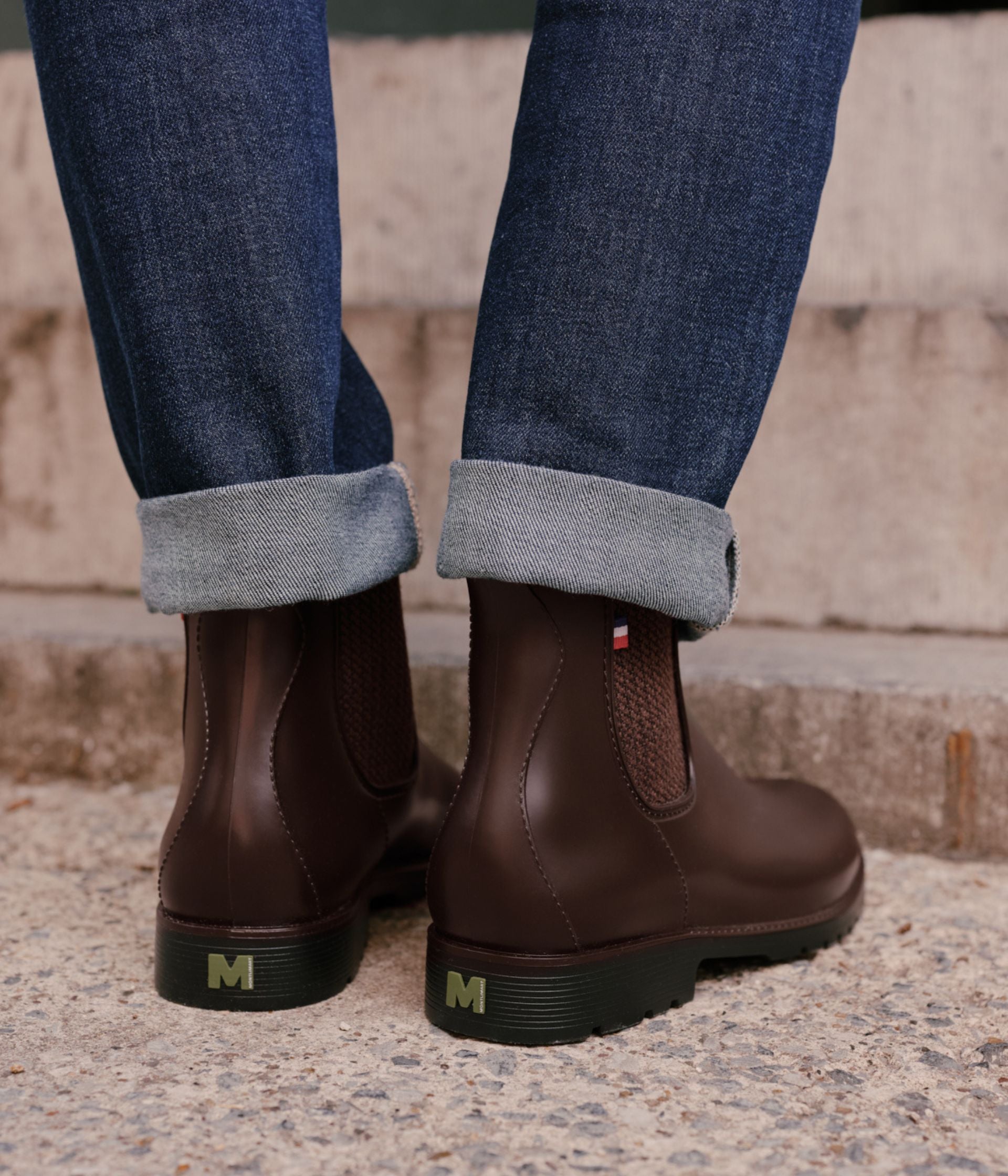 Chelsea boots Montpluie marron