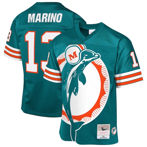 Dan Marino Miami Dolphins 1984 Throwback Fashion Jersey - Aqua