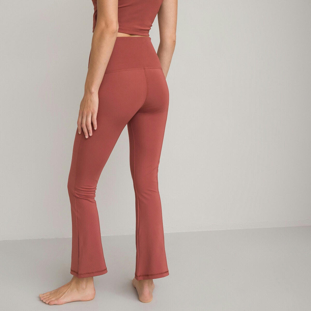 Pantalon de yoga en microfibre