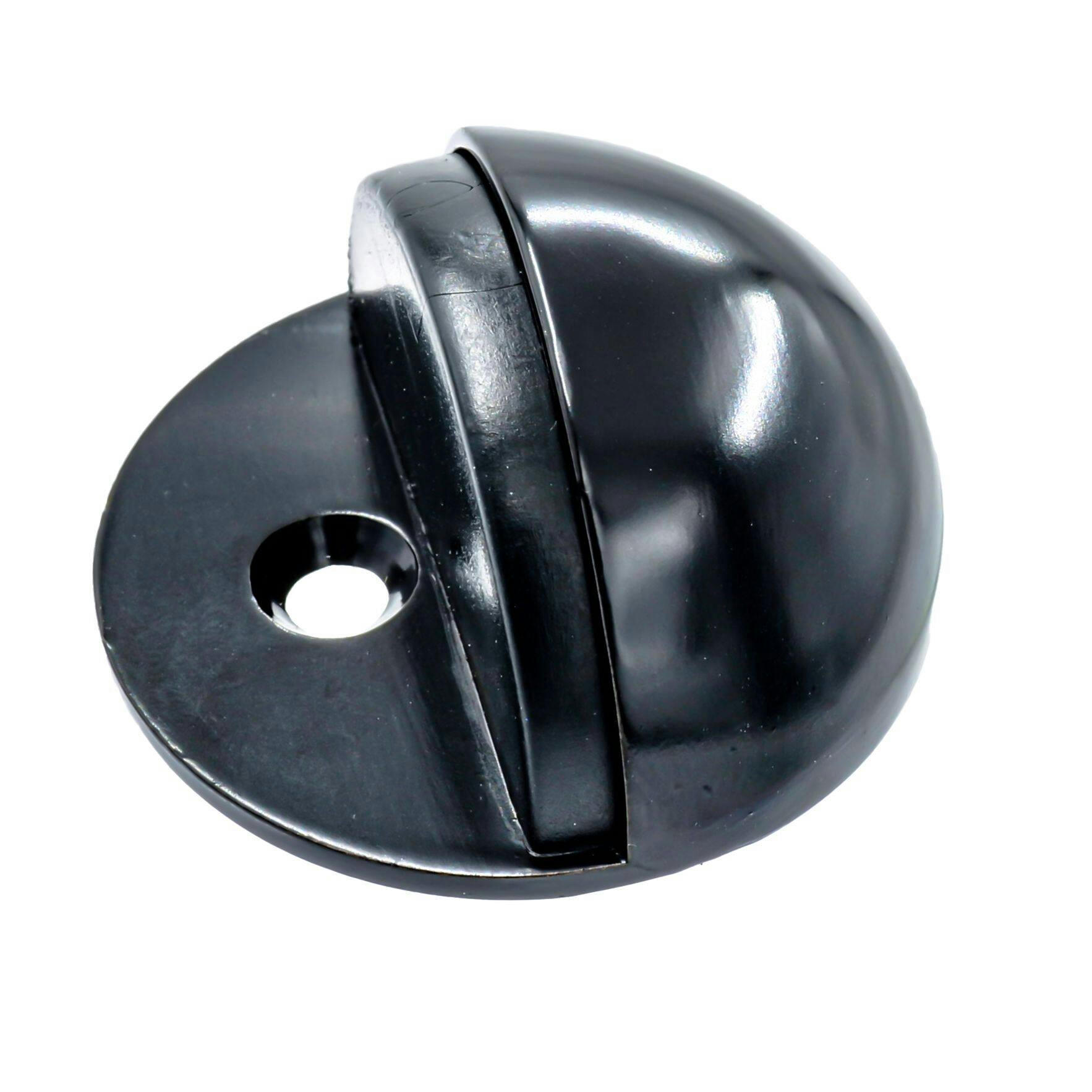 Hillman Dome Floor Door Stop, Black