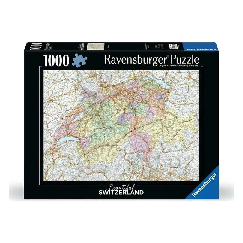 Puzzle Schweizerkarte