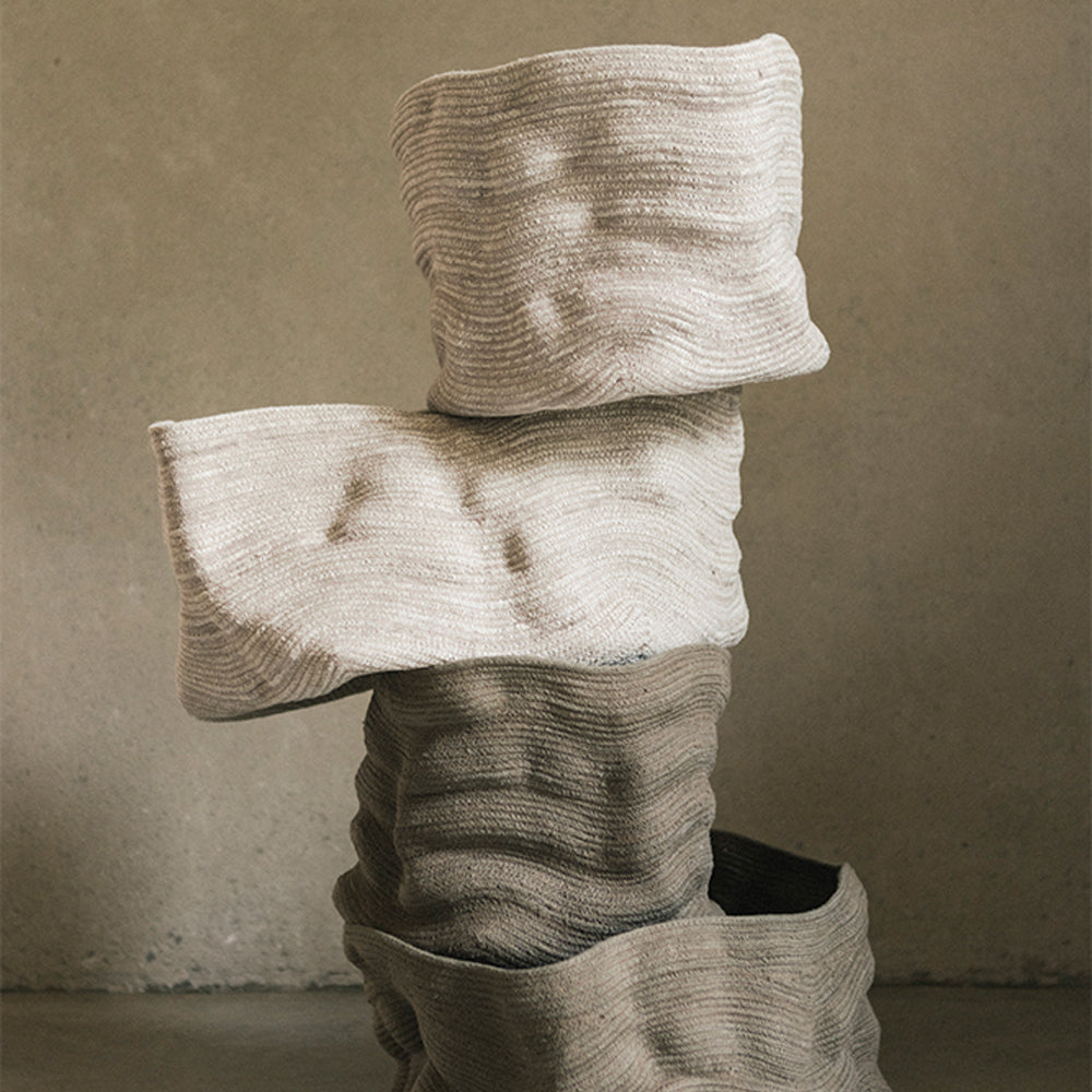 Lorena Canals Stonewashed Opbergmand 25 x 30 cm - Natural