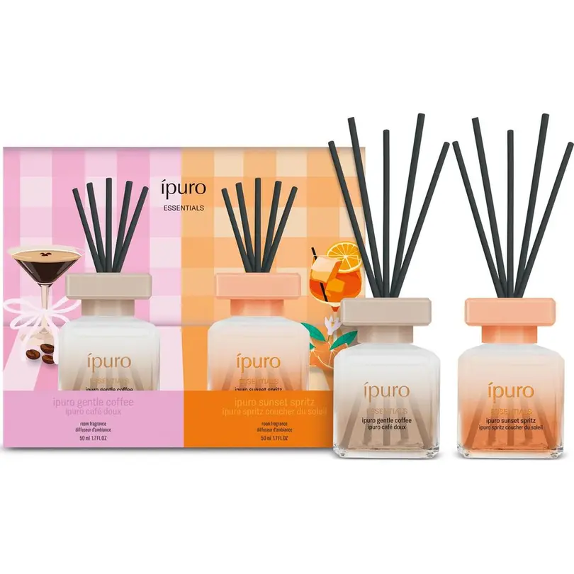 Diffusor 2er-Set Gentle coffee & Sunset spritz