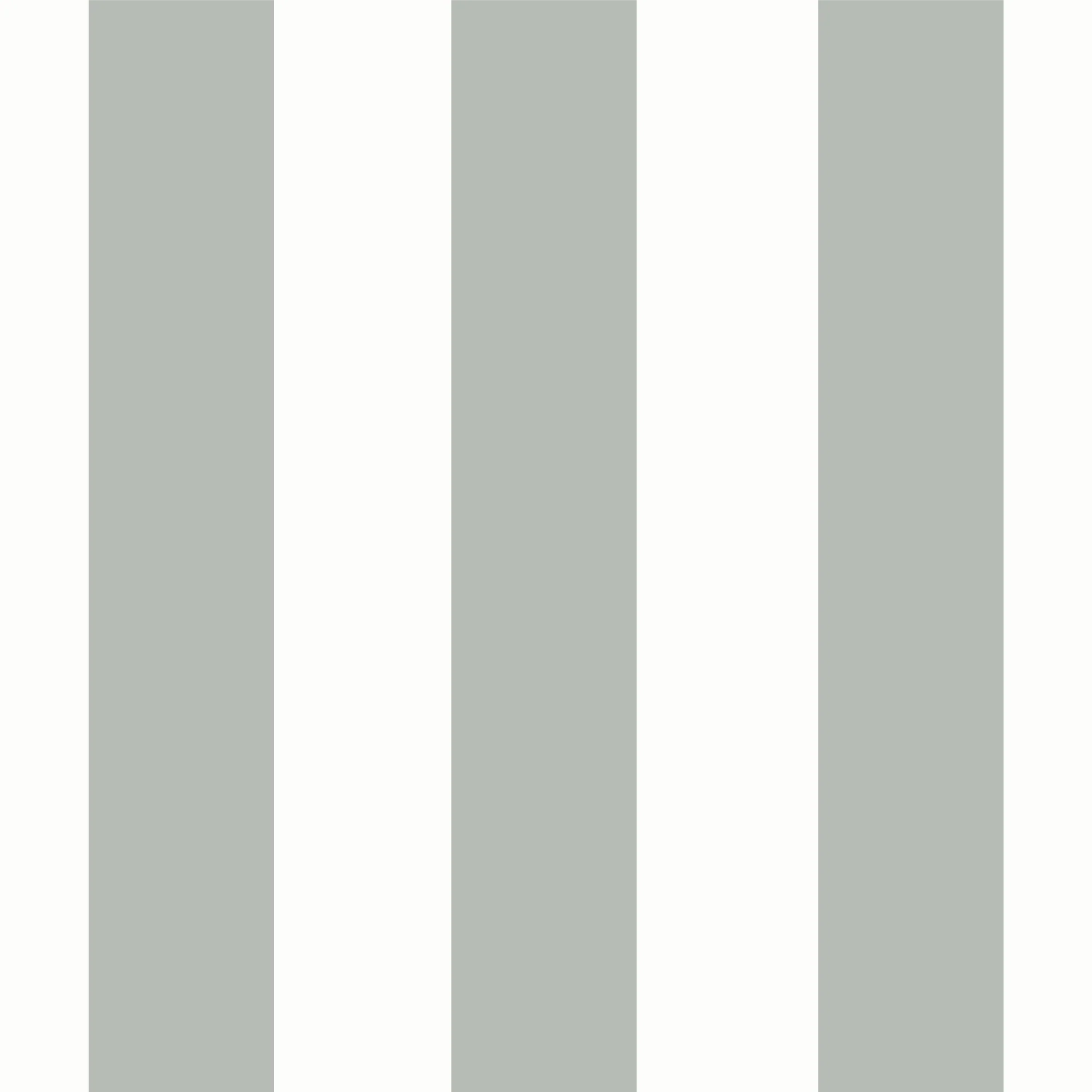 Papier peint intissé VICTOR coloris vert de gris et blanc