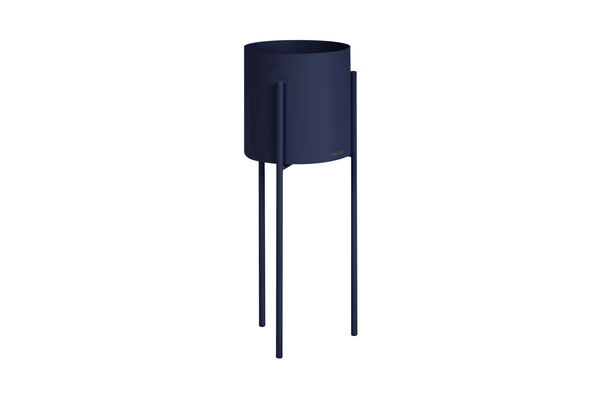 noo.ma MAKI Bloempot - lang - Storm Blue