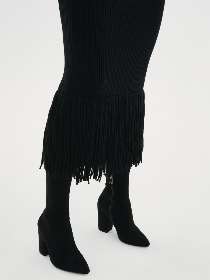 Ladies' black boots