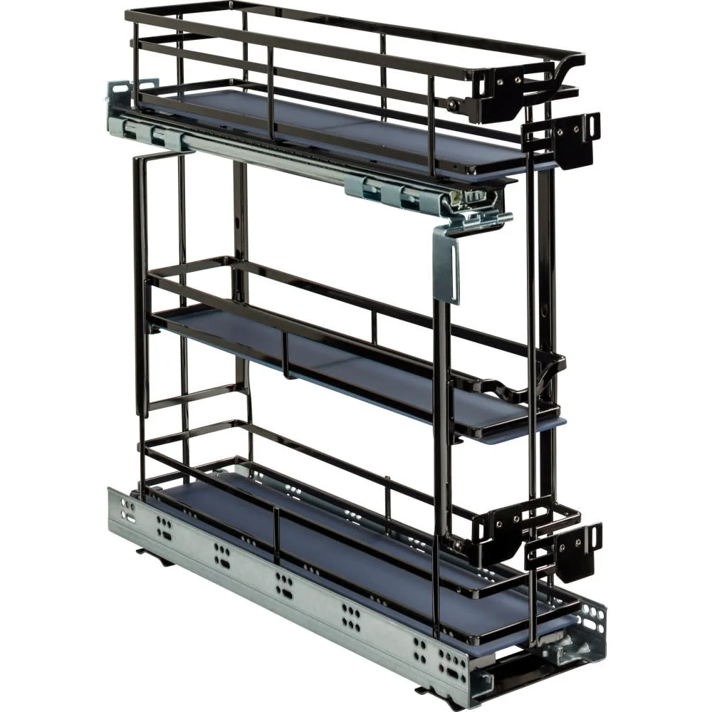 Hardware Resources 5 Inch Under Drawer Base Pull Out with Soft-Close