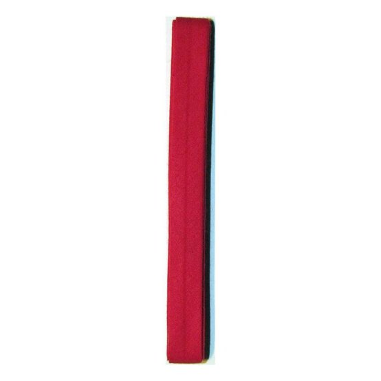 Scarlet Poly Cotton Bias Binding 12mm x 2.5m