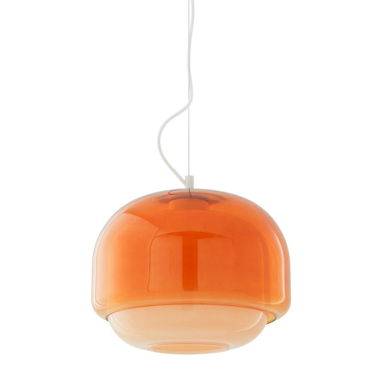 Suspension en verre coloré Ø30,5 cm, Kinoko