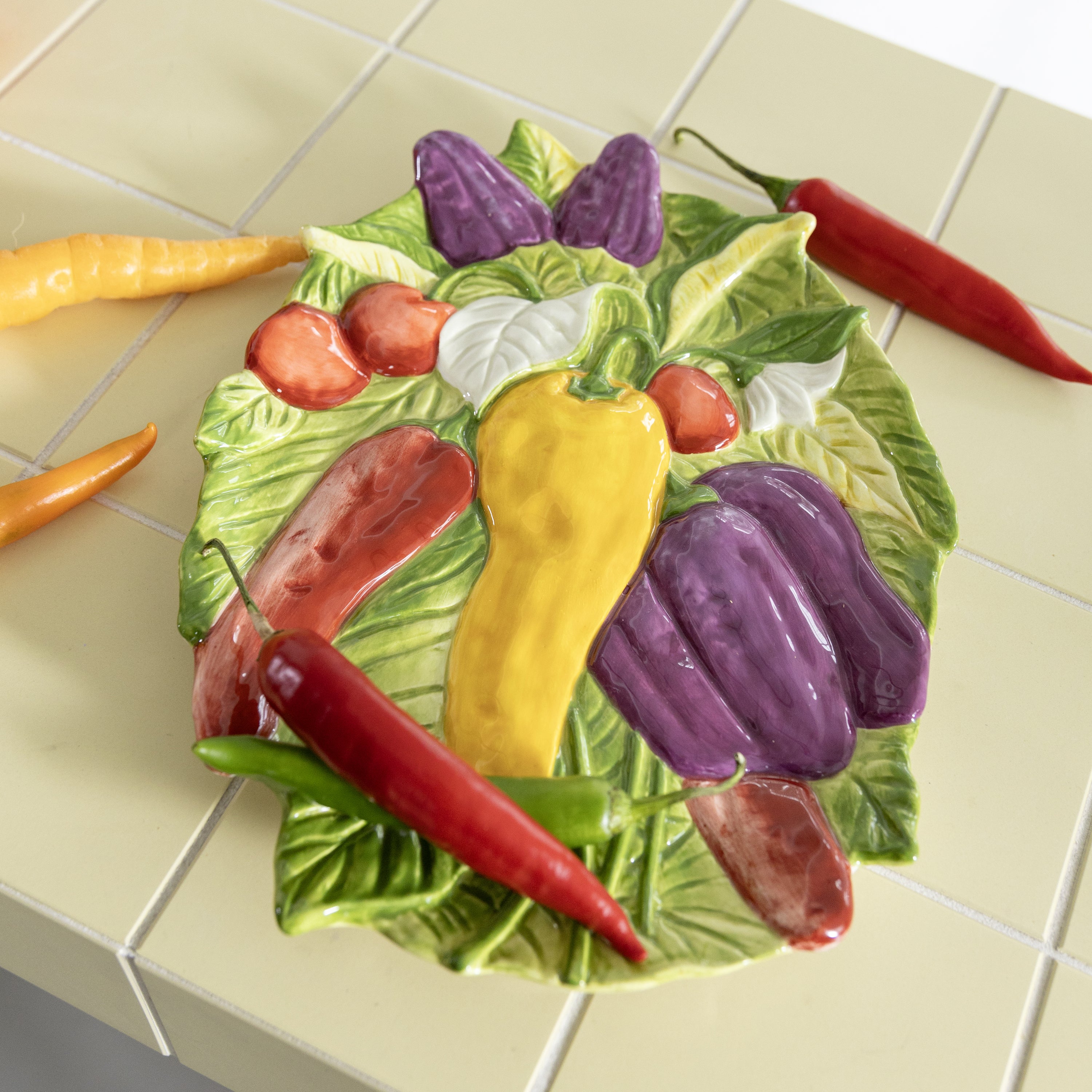 &k amsterdam Legume Serveerschaal B 27,5 cm - Pepper