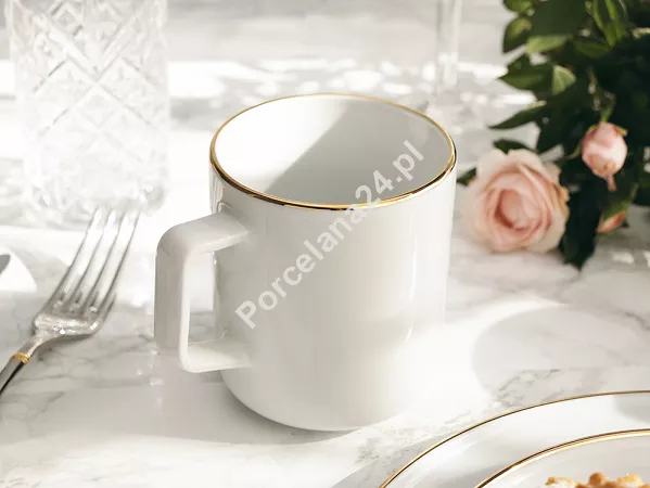 Serwis obiadowo - herbaciany na 6 osób (24 el.) Lubiana - Ankara Gold 1608C