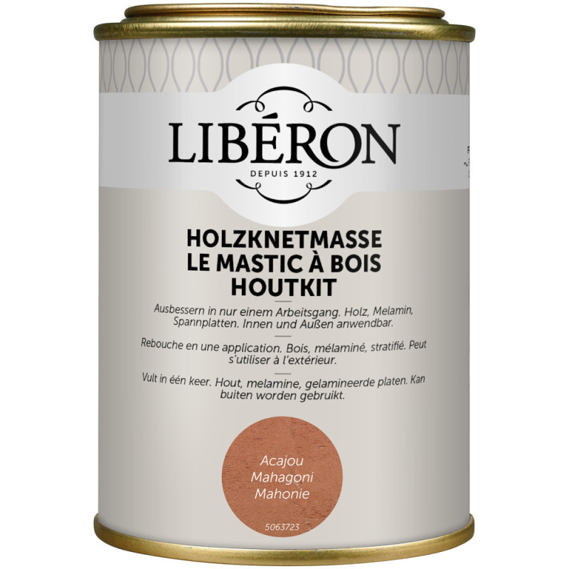 Mastic à bois acajou 0,2 L LIBERON