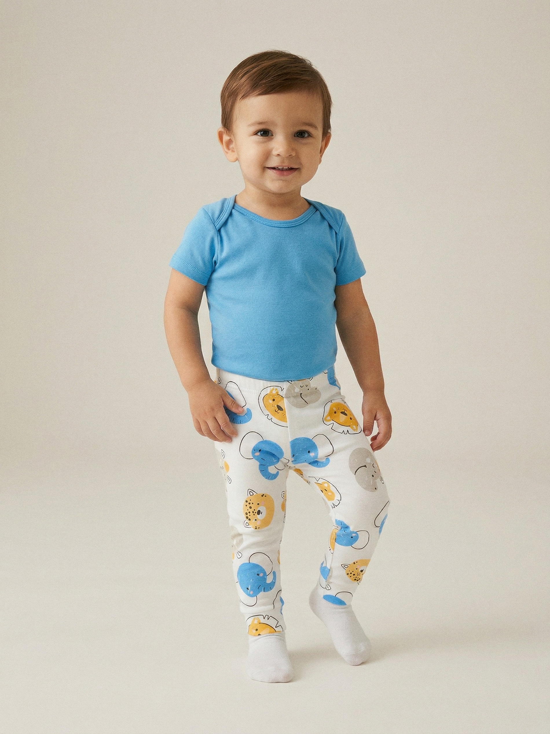 Bawełniane legginsy 2 pack