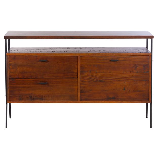 BUFFET 1 PORTA/2 GAVETAS 1,20 M X 44 CM JAHARI