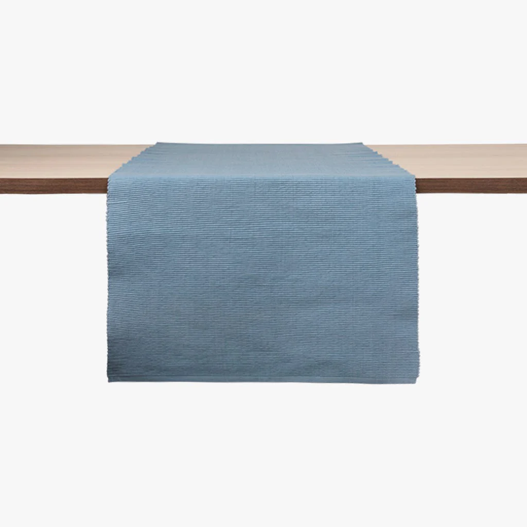 Runner para Mesa Algodão Azul 4EVERYDAY