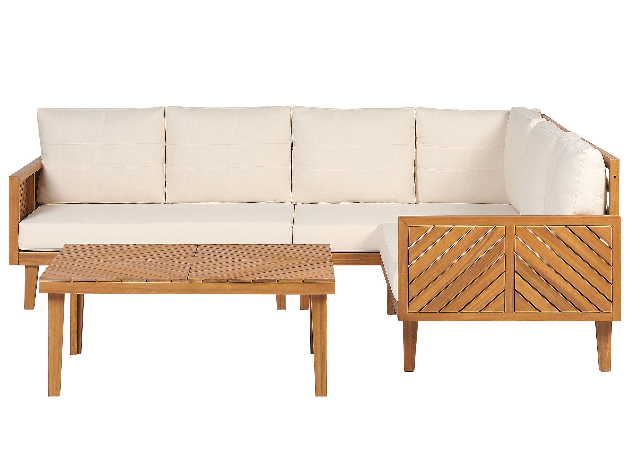 Zestaw ogrodowy sofa stolik drewno akacjowe
