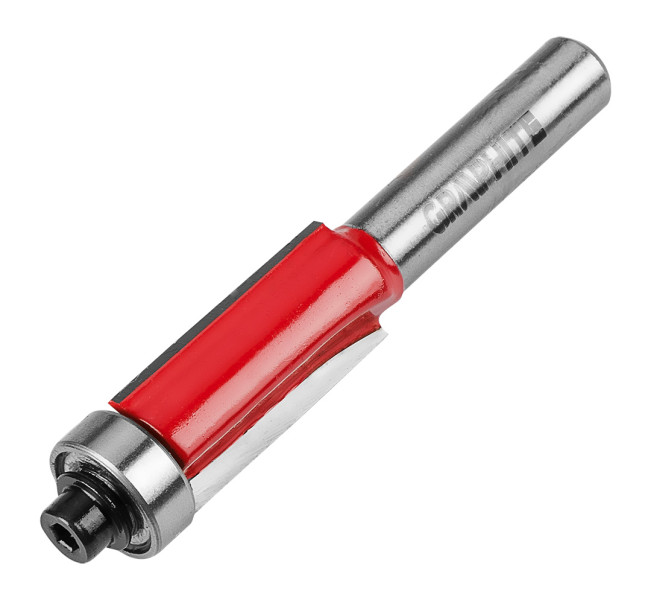 Frez prosty z dolnym łożyskiem, trzpień 8 mm GRAPHITE