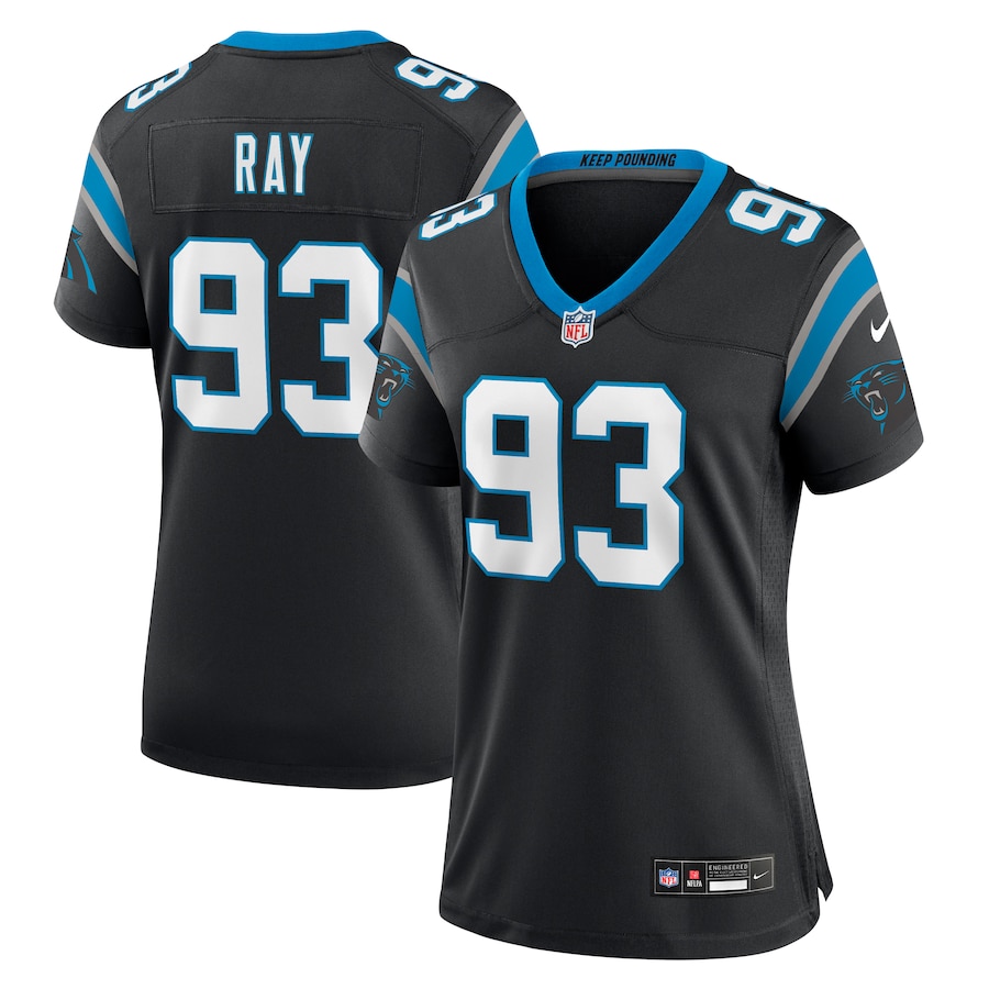 LaBryan Ray Carolina Panthers Nike Women's Team Game Jersey -  Black