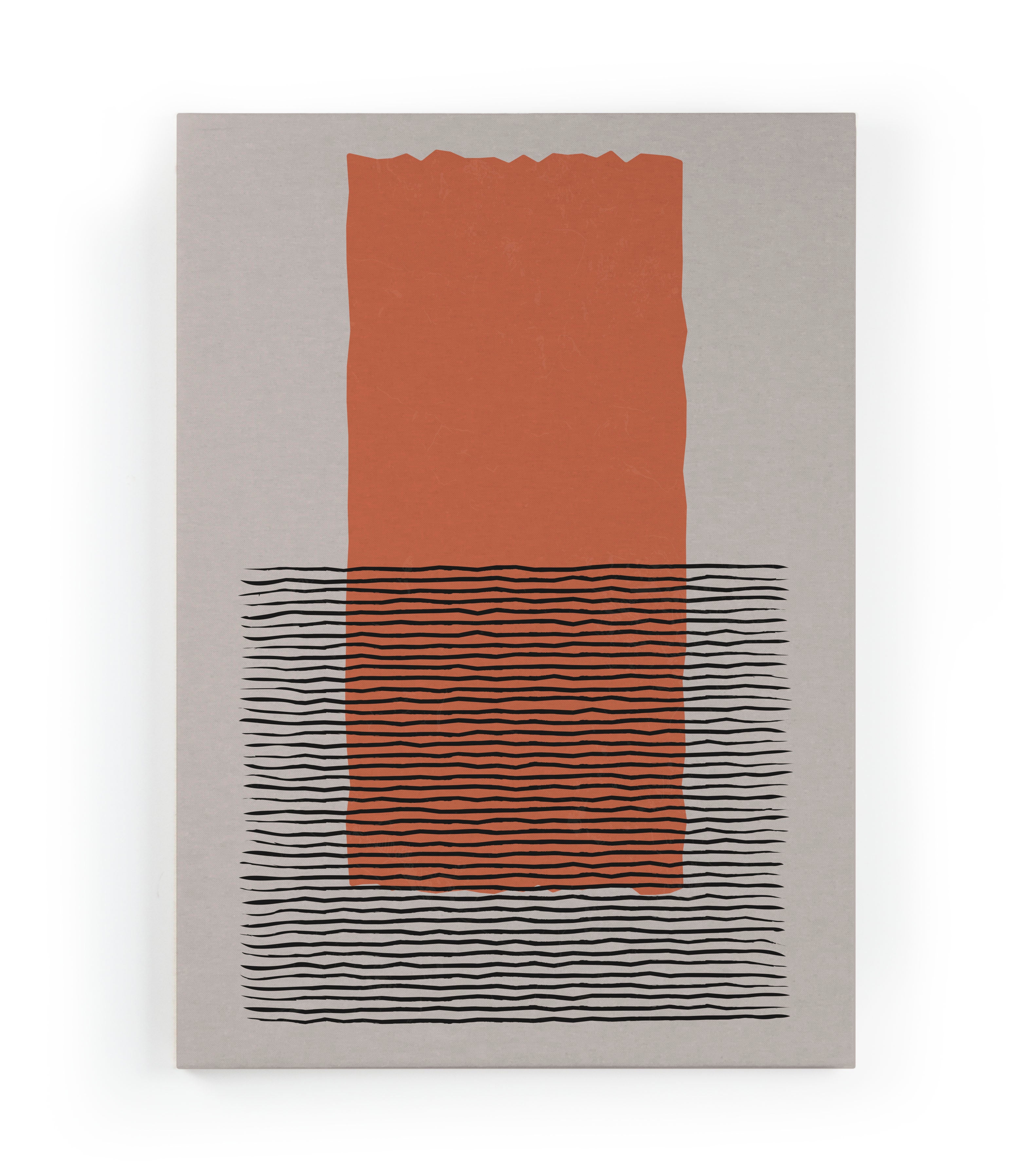 Canvas 60x40 Afdruk Zand Geometrisch