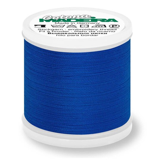 Madeira Royal Blue Cotona 30 Thread 200m (581)