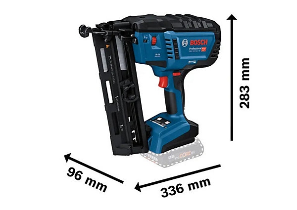 BOSCH GNH 18V-64-2 M Cloueur sans-fil - corps nu - 0601482000